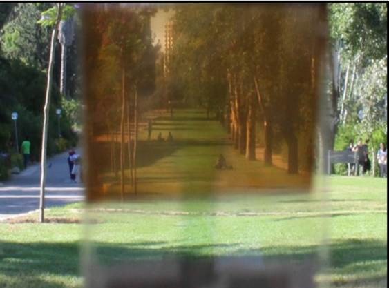 Semi-transparent perovskite solar cells